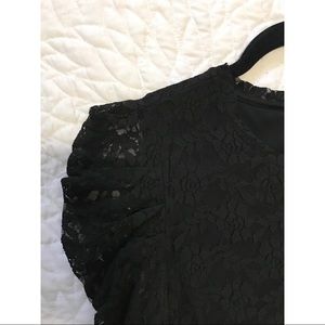 Lace long sleeve top